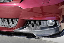 BMW řady 3 E90/E91 2005–2011 Nástavce na přední nárazník Flap (pro E90 2008-2011 M-Sport, karbon) fotografie 5