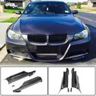 BMW řady 3 E90/E91 2005–2011 Nástavce na přední nárazník Flap (pro E90 2005-2008 M-Sport, karbon) fotografie 1