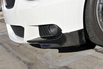 BMW řada 3 E92/E93 2006–2013 Nástavce na přední nárazník Flap (pro M-Sport 2006-2009, karbon) fotografie 2
