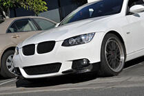 BMW řada 3 E92/E93 2006–2013 Nástavce na přední nárazník Flap (pro M-Sport 2006-2009, karbon) fotografie 3