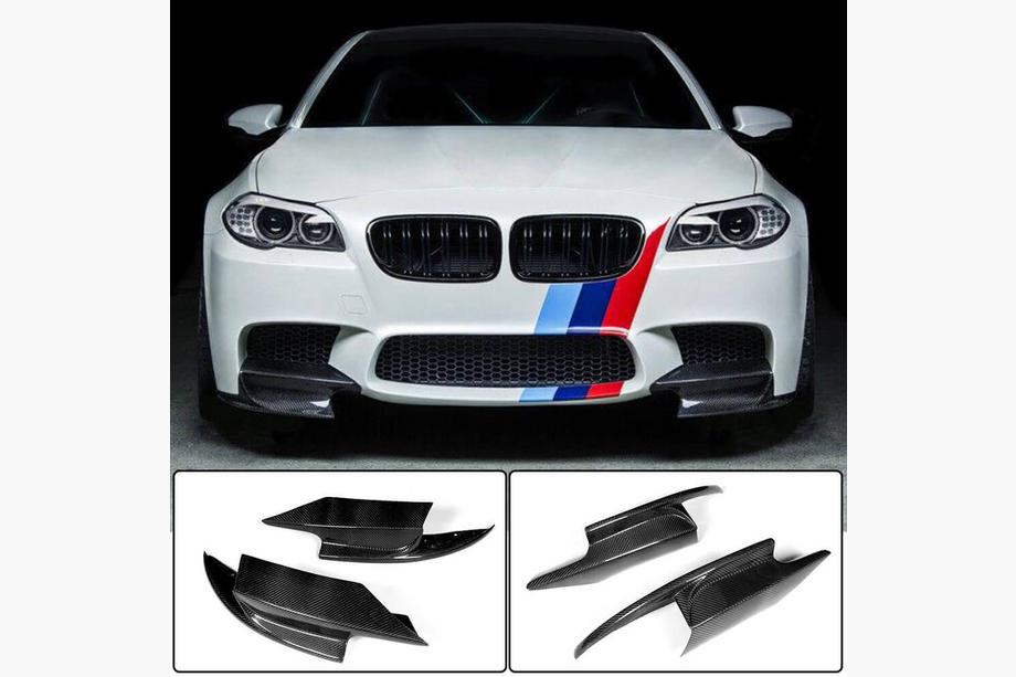 BMW řada 5 F10/F11 2010–2016 Nástavce předního nárazníku Flap (pro F10 M5, karbon) Image