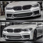 BMW řada 5 G30/G31 2017–2023 Přední karbonové canardy na nárazník Flap (pro M5 F90 2017-2020) fotografie 4