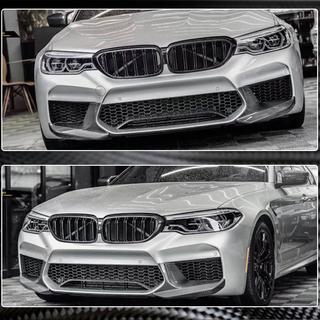 Přední karbonové canardy na nárazník Flap (pro M5 F90 2017-2020) BMW řada 5 G30/G31 2017–2023 fotografie 4