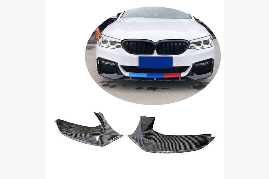BMW řada 5 G30/G31 2017–2023 Nástavce na přední nárazník Flap V1 (pro M-Sport 2017-2020, karbon) Image
