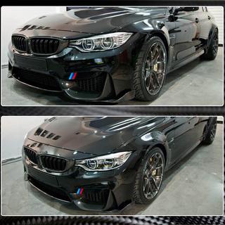 Lip spoiler předního nárazníku Flap V1 (pro F82/F83, karbon) BMW řada 4 F32/F33/F36 2012–2020 fotografie 4