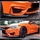 BMW řada 4 F32/F33/F36 2012–2020 Nástavce na přední nárazník Flap V2 (pro F82/F83, karbon) fotografie 4
