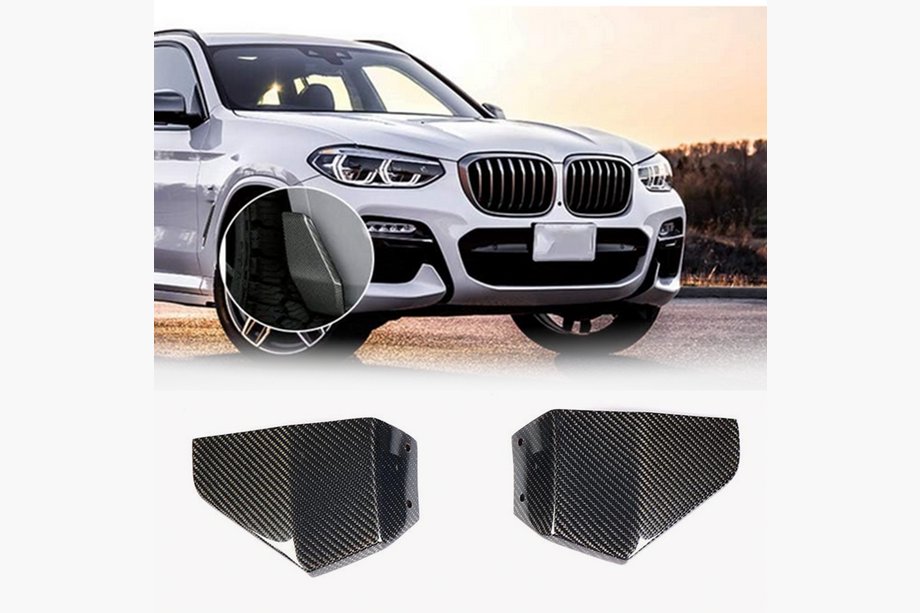 BMW X3 G01 2018– Nástavce na přední nárazník Flap (pro originální M-Sport 2018-2021, karbon) Image
