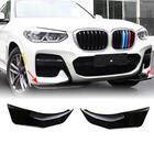 BMW X3 G01 2018– Nástavce předního nárazníku Flap ABS V2 (pro originální M-Sport 2018-2021) fotografie 1