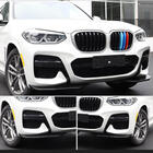BMW X3 G01 2018– Nástavce předního nárazníku Flap ABS V2 (pro originální M-Sport 2018-2021) fotografie 2