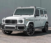 Mercedes G-Class W463 2018–2024 Kryty zpětných zrcátek Carbon (2 ks) fotografie 2