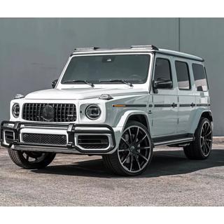 Kryty zpětných zrcátek Carbon (2 ks) Mercedes G-Class W463 2018–2024 fotografie 2