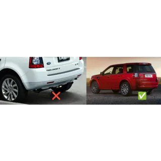 Lapače nečistot Premium (pro Sport Edition, sada 4 ks) Land Rover Freelander II 2006–2014 fotografie 3