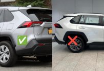 Toyota Rav 4 2019–2025 Zástěrky Premium 2022+ (krátký lem podběhu, 4 ks) fotografie 2