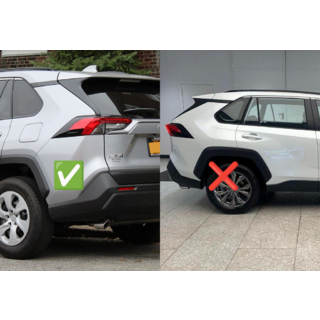 Zástěrky Premium 2022+ (krátký lem podběhu, 4 ks) Toyota Rav 4 2019–2025 fotografie 2