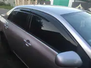 Toyota Corolla 2007–2013 Ofuky oken (4 ks, Sunplex Sport) fotografie 3