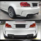 BMW řada 1 E81/E82/E87/E88 2004–2011 Karbonové flapy na zadní nárazník Flap (pro E82 1M) fotografie 4
