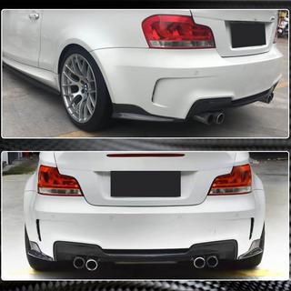 Karbonové flapy na zadní nárazník Flap (pro E82 1M) BMW řada 1 E81/E82/E87/E88 2004–2011 fotografie 4