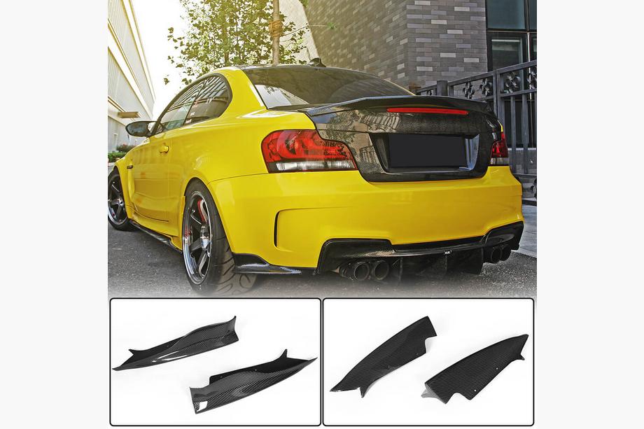 BMW řada 1 E81/E82/E87/E88 2004–2011 Karbonové flapy na zadní nárazník Flap (pro E82 1M) Image