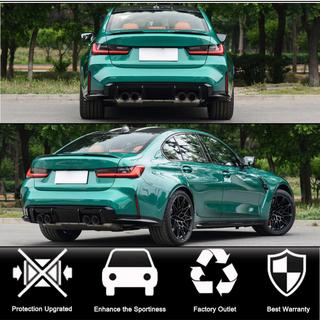 Flapy na zadní nárazník Flap V1 (pro G80, karbon) BMW řada 3 G20/G21 2018– fotografie 2