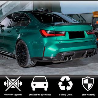 Nástavce na zadní nárazník Flap V3 (pro G80, karbon) BMW řada 3 G20/G21 2018– fotografie 2