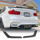 BMW řada 4 F32/F33/F36 2012–2020 Nástavce na zadní nárazník Flap V2 (pro F82/F83, karbon) fotografie 1