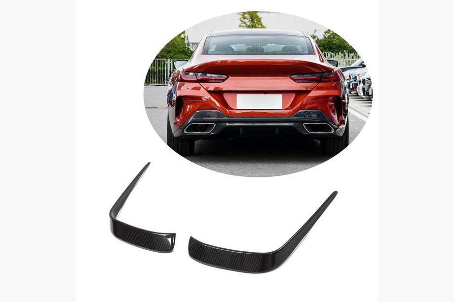 BMW řada 8 G14/G15/G16 2018– Aerodynamické nástavce na zadní nárazník V1 (pro M-Sport, karbon) Image
