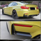 BMW řada 3 F30/F31 2012–2019 Flapy na zadní nárazník (pro F80, karbon) fotografie 5