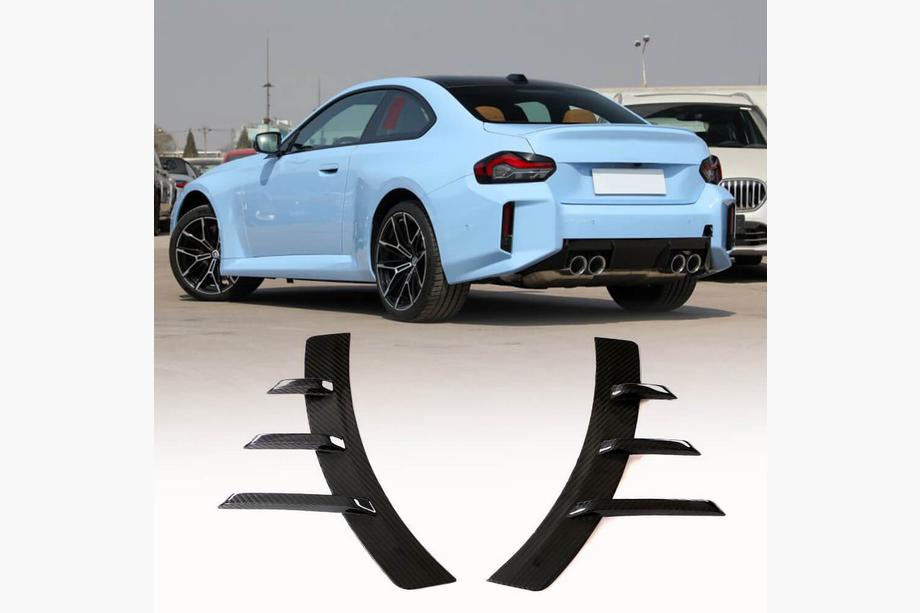 BMW řada 2 G42 2021– Aerodynamické nástavce zadního nárazníku Carbon Fiber V4 (pro G87) Image