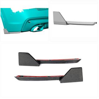Nástavce na zadní nárazník Flap (pro originální M-Sport 2018-2021, karbon) fotografie 2