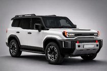 Toyota Land Cruiser Prado 250 2023– Střešní ližiny černé OEM (hliník) fotografie 5