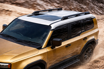 Toyota Land Cruiser Prado 250 2023– Střešní ližiny černé OEM (hliník) fotografie 3