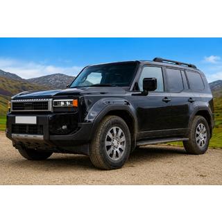 Střešní ližiny černé OEM (hliník) Toyota Land Cruiser Prado 250 2023– fotografie 1