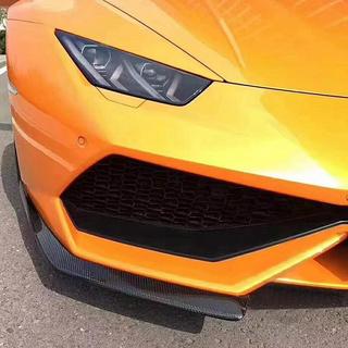 Karbonové nástavce na přední nárazník Flap V1 (karbon) Lamborghini Huracan 2014– fotografie 3