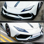 Lamborghini Huracan 2014– Nástavec předního nárazníku Lip V1 (suchý karbon) fotografie 5