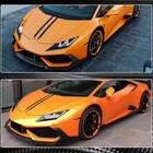 Lamborghini Huracan 2014– Nástavec předního nárazníku Lip V1 (suchý karbon) fotografie 6