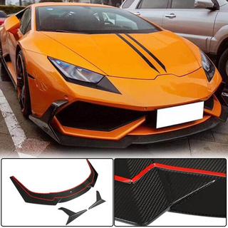 Nástavec předního nárazníku Lip V1 (suchý karbon) Lamborghini Huracan 2014– fotografie 2