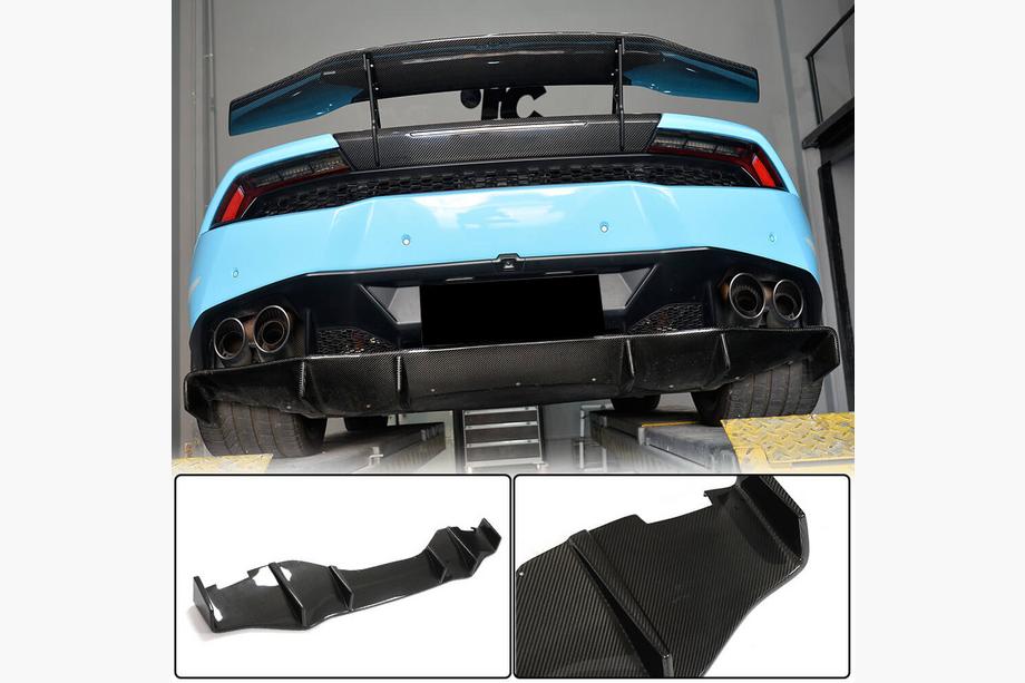 Lamborghini Huracan 2014– Difuzor zadního nárazníku V1 (karbon) Image
