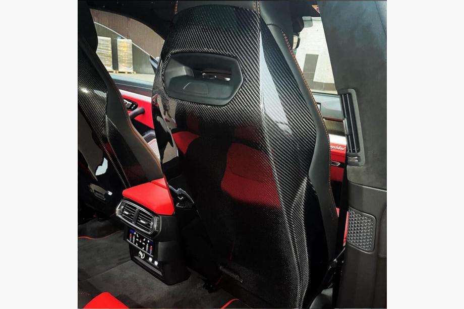 Lamborghini Urus 2018– Kryty na sedadla (karbon) Fotografie 3