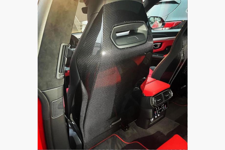 Lamborghini Urus 2018– Kryty na sedadla (karbon) Fotografie 4