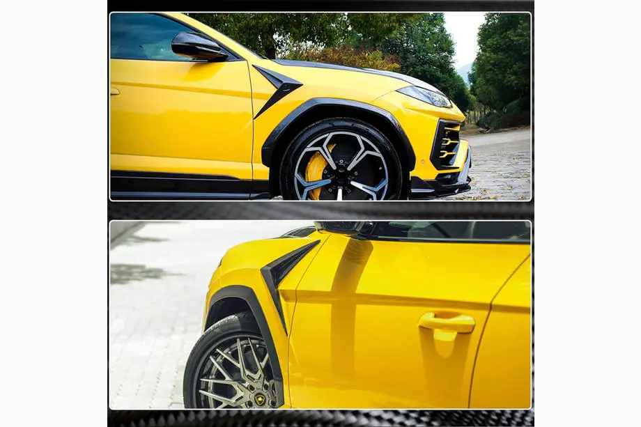 Lamborghini Urus 2018– Nástavce blatníků V1 (suchý karbon) Fotografie 4