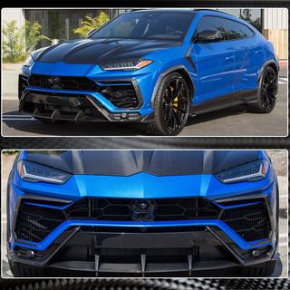 Karbonové nástavce na přední nárazník Flap (suchý karbon) Lamborghini Urus 2018– fotografie 4