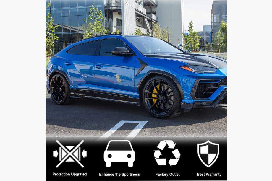 Lamborghini Urus 2018– Kryty lemů blatníků (suchý karbon) Fotografie 3
