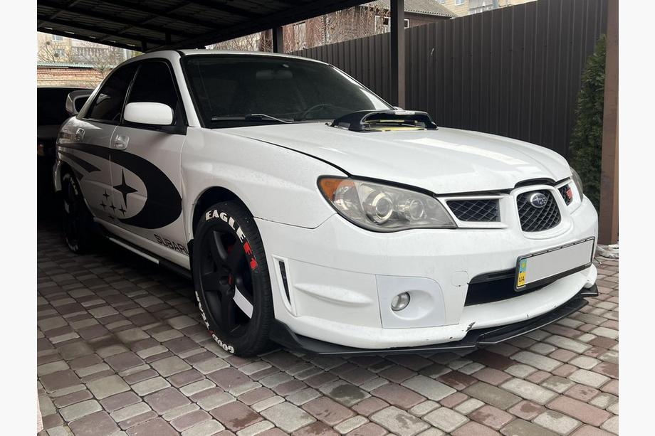 Subaru Impreza 2000–2007 Přední lip spoiler Niken Black (ABS) Fotografie 6