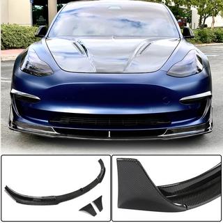 Přední lip spoiler na nárazník Lip V3 (2017-2023, karbon) fotografie 1