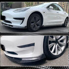 Tesla Model 3 2017– Lip spoiler předního nárazníku V5 (2017-2023, karbon) fotografie 3