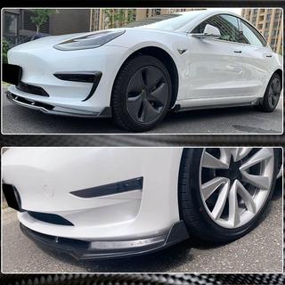 Lip spoiler předního nárazníku V5 (2017-2023, karbon) fotografie 3