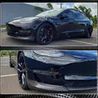 Tesla Model 3 2017– Nástavec předního nárazníku Lip V7 (2017-2023, karbon) fotografie 7