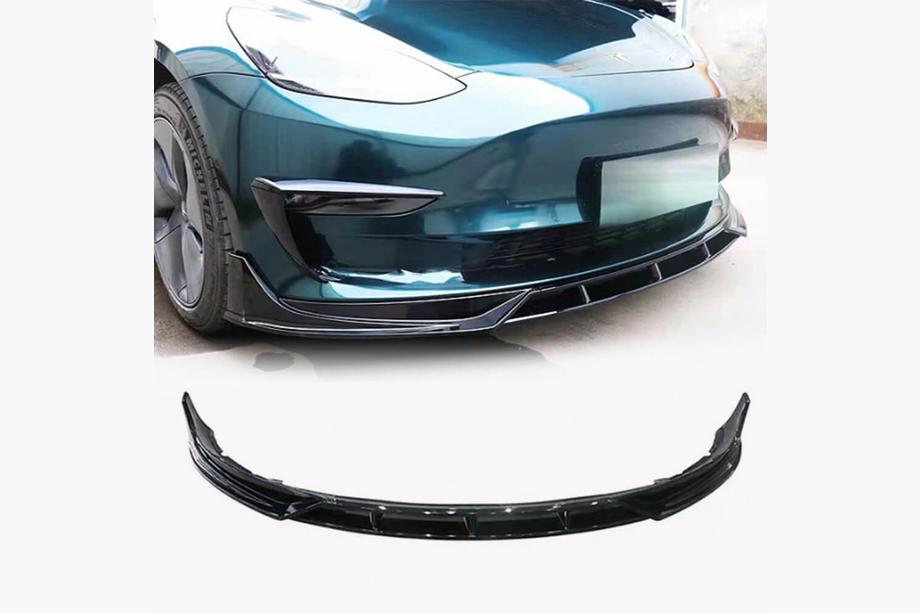 Tesla Model 3 2017– Nástavec na přední nárazník Lip ABS (2023-2025) Image