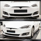Tesla Model S 2012– Lip spoiler předního nárazníku Karbon V2 (2016-2020) fotografie 3