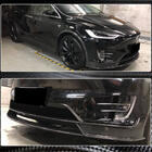 Tesla Model X 2015– Přední lip spoiler (2015-2021, karbon) fotografie 4